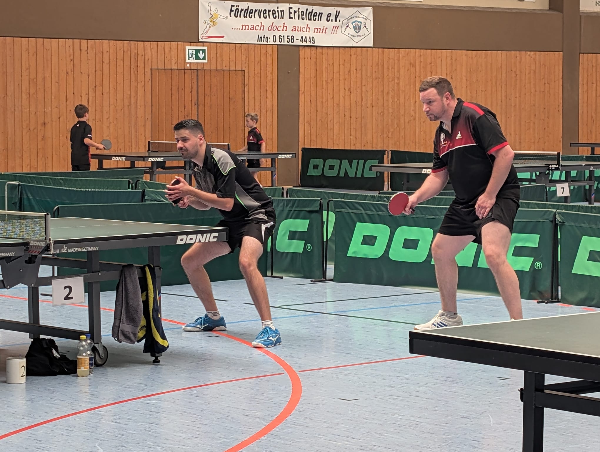 Herren B Spielszene Doppelfinale