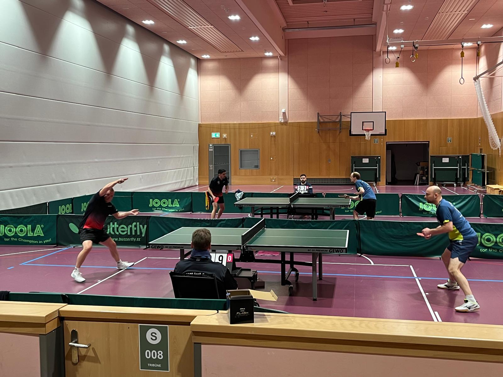 Erneut zu stark war die gegnerische Nummer 2.