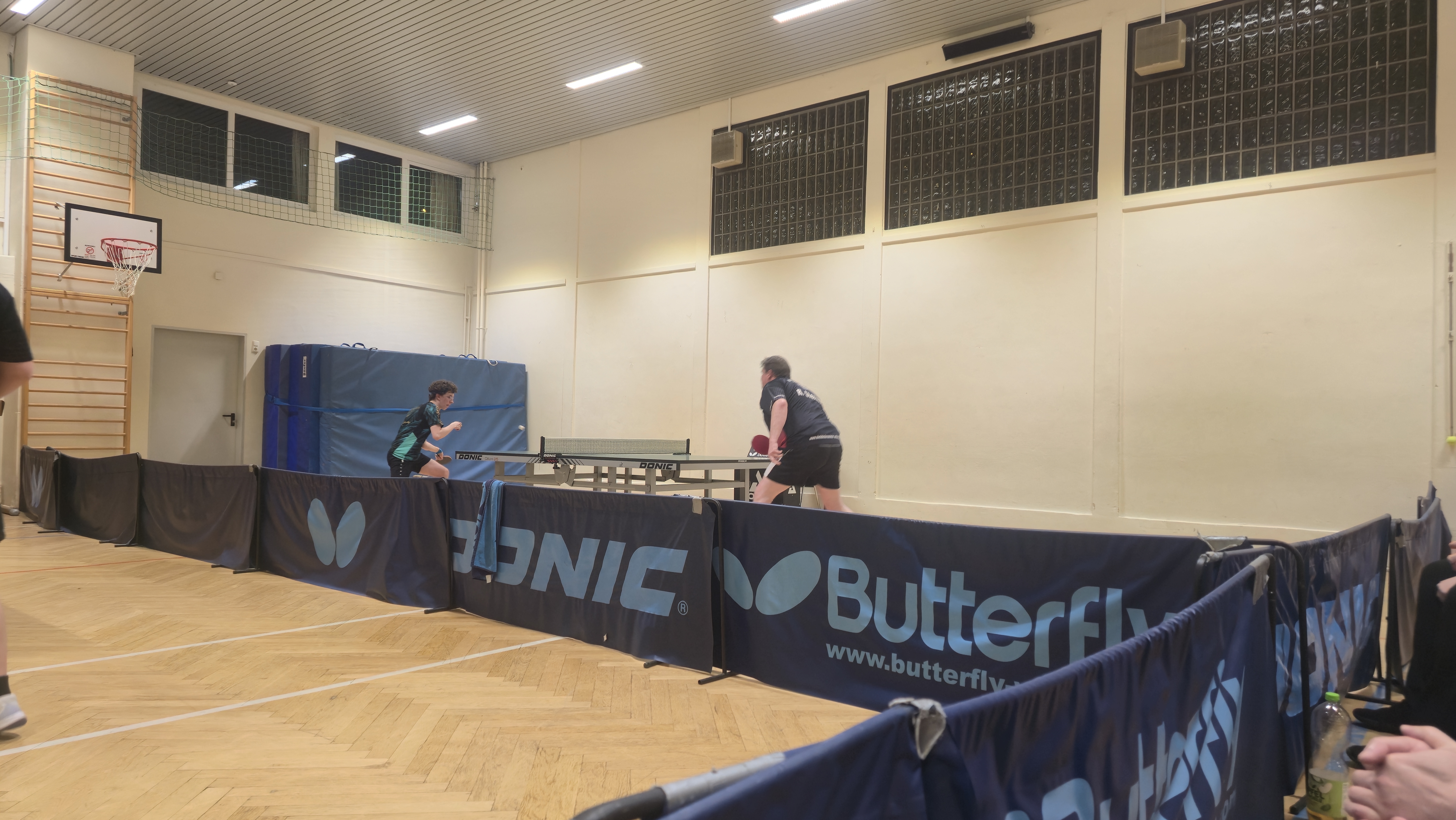 Die einzige Einzelniederlage an diesem Tag sollte Rafael im Duell mit dem jungen Linkshänder der Gastgeber kassieren.